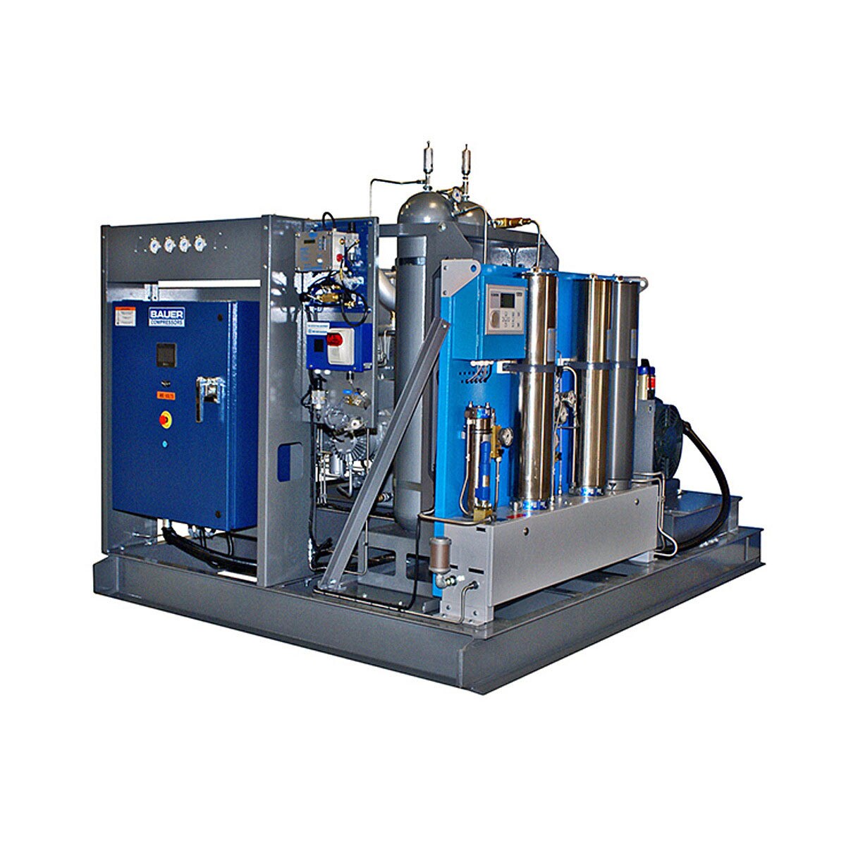 Horizontal Bauer Compressor 6000PSI